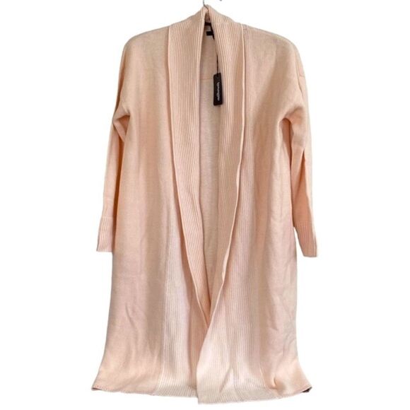 Allbirds Aspen 100% Merino Wool Long Cardigan Duster Length Sz M NWT - Picture 2 of 14